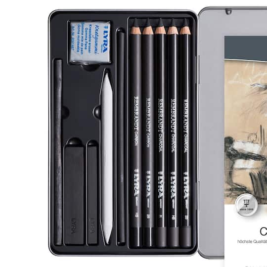 Lyra Rembrandt Charcoal Sketching Artist Pencils Set